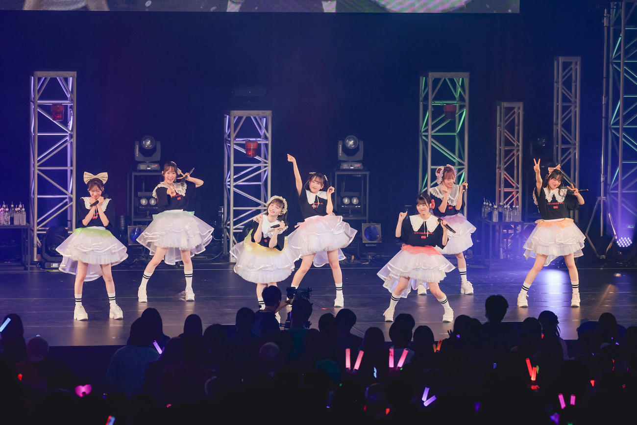 「さよなら中野サンプラザ音楽祭」で単独公演を行ったFRUITS ZIPPER
