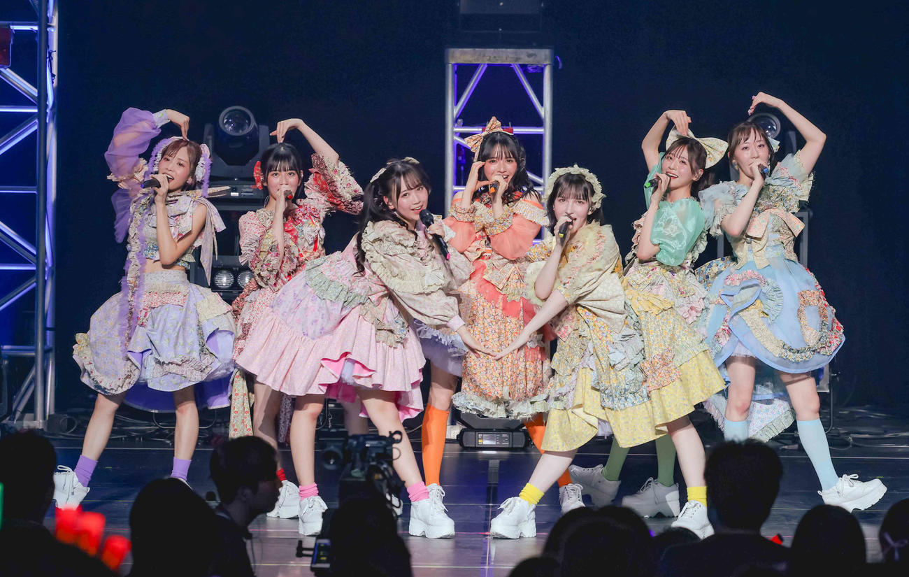 「さよなら中野サンプラザ音楽祭」で単独公演を行ったFRUITS ZIPPER