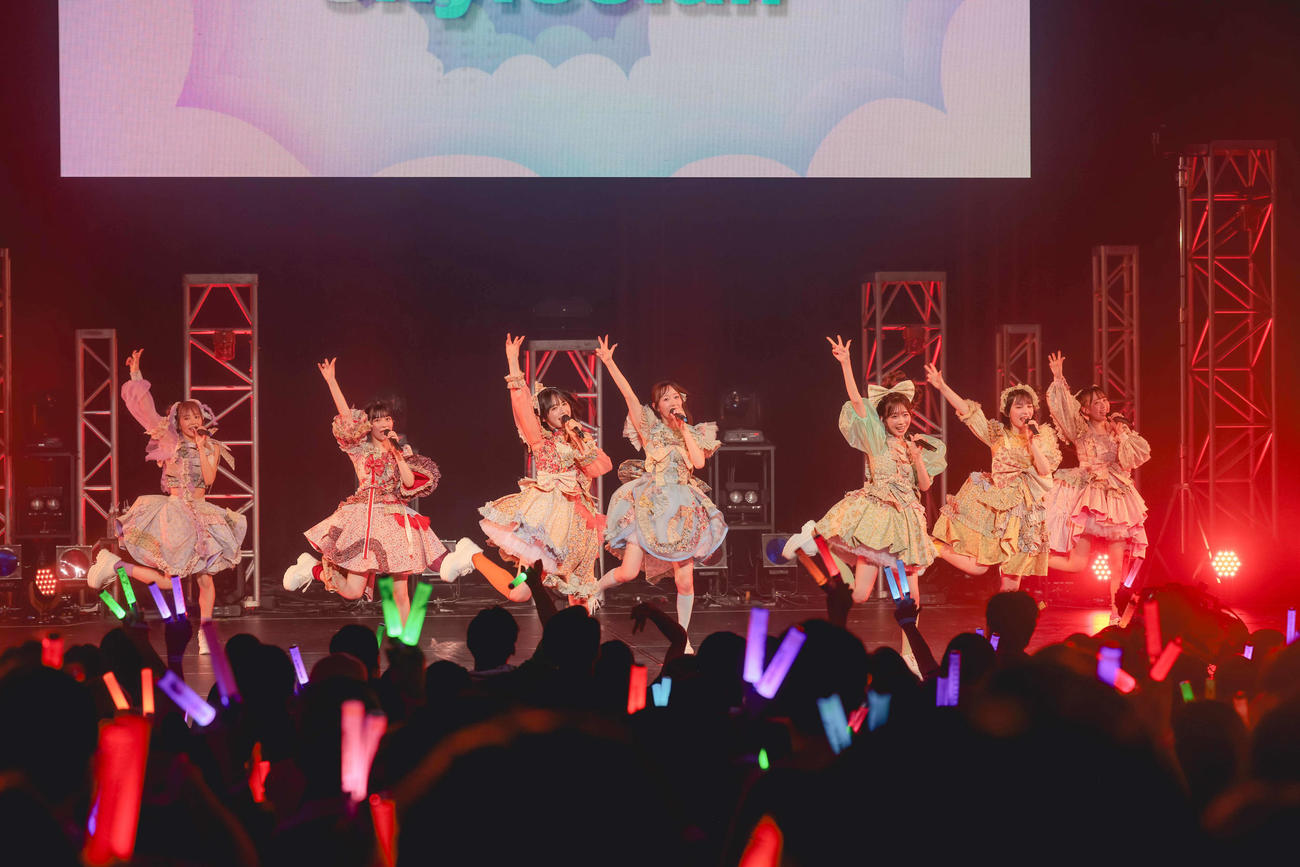 「さよなら中野サンプラザ音楽祭」で単独公演を行ったFRUITS ZIPPER