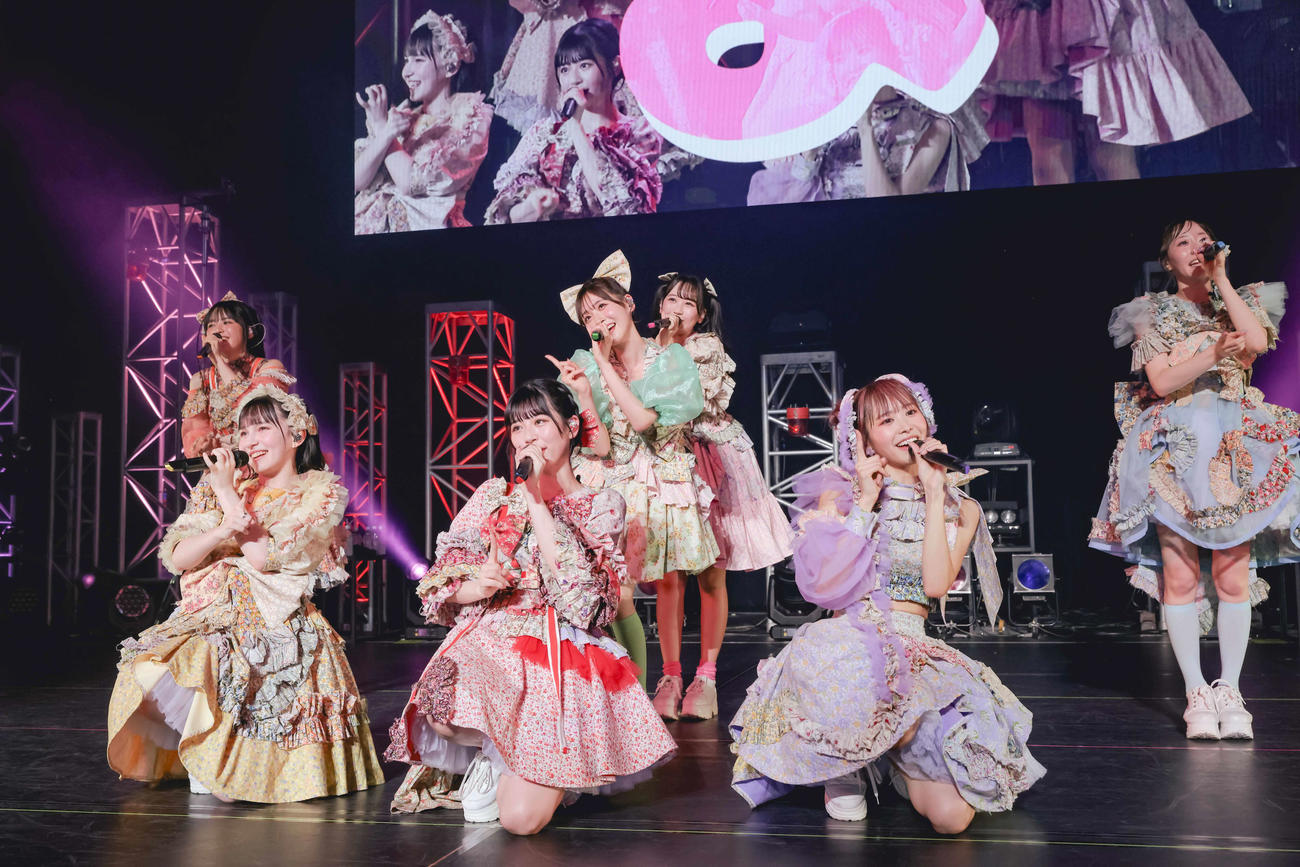 「さよなら中野サンプラザ音楽祭」で単独公演を行ったFRUITS ZIPPER