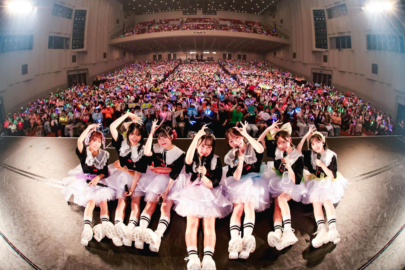 「さよなら中野サンプラザ音楽祭」で単独公演を行ったFRUITS ZIPPER