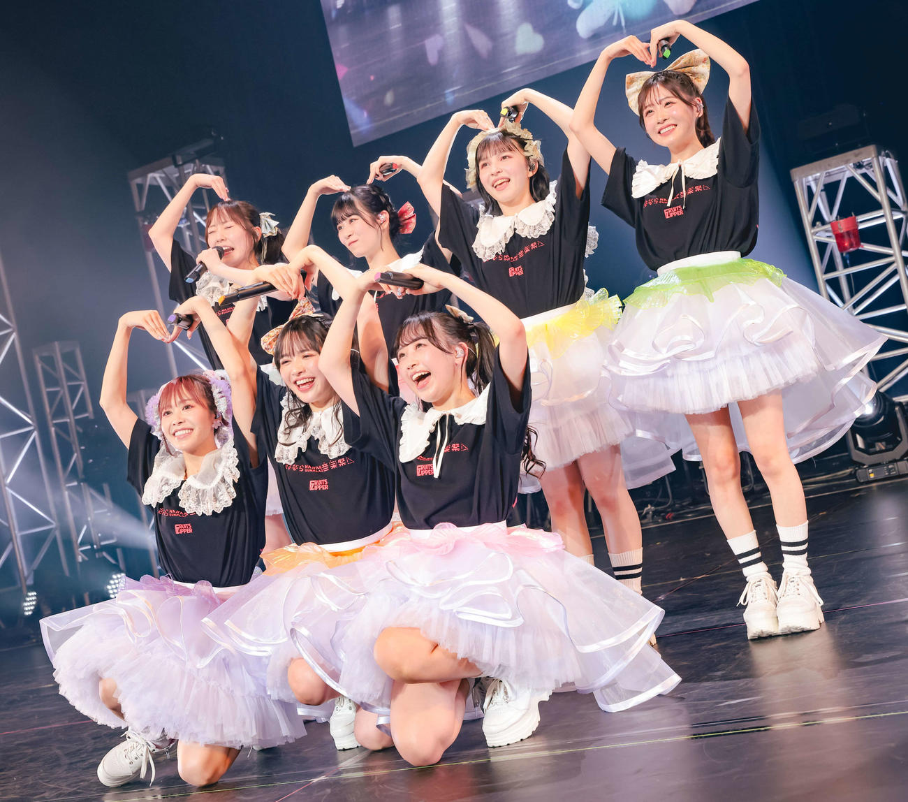 「さよなら中野サンプラザ音楽祭」で単独公演を行ったFRUITS ZIPPER