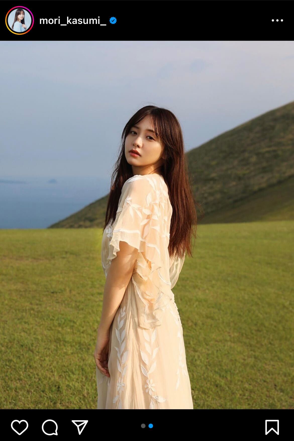 森香澄インスタから