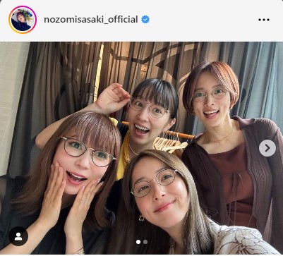 佐々木希のインスタグラムから
