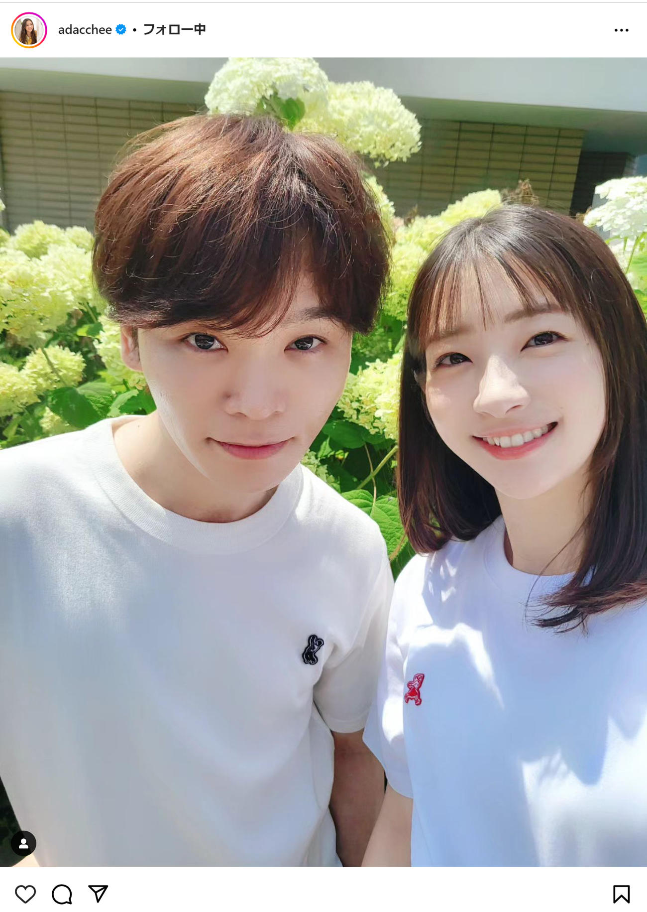足立梨花のインスタグラムから