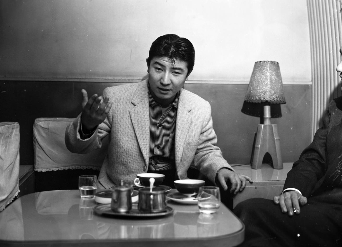 柳澤愼一さん（1956年3月撮影）