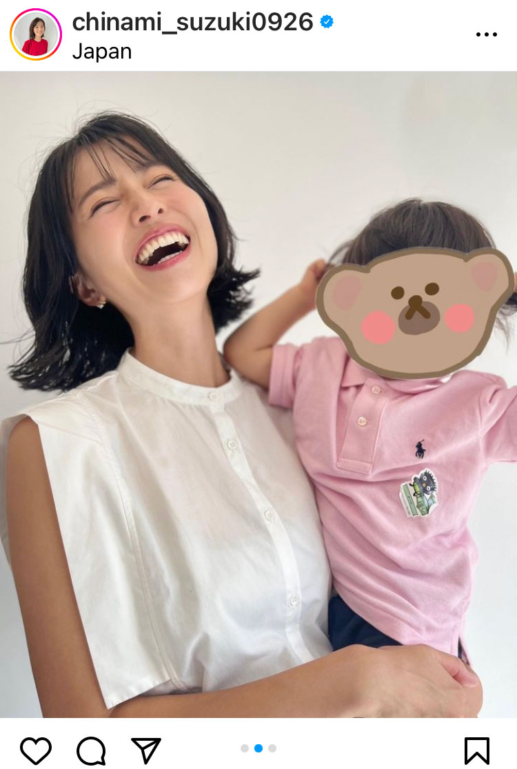 鈴木ちなみのインスタグラムから