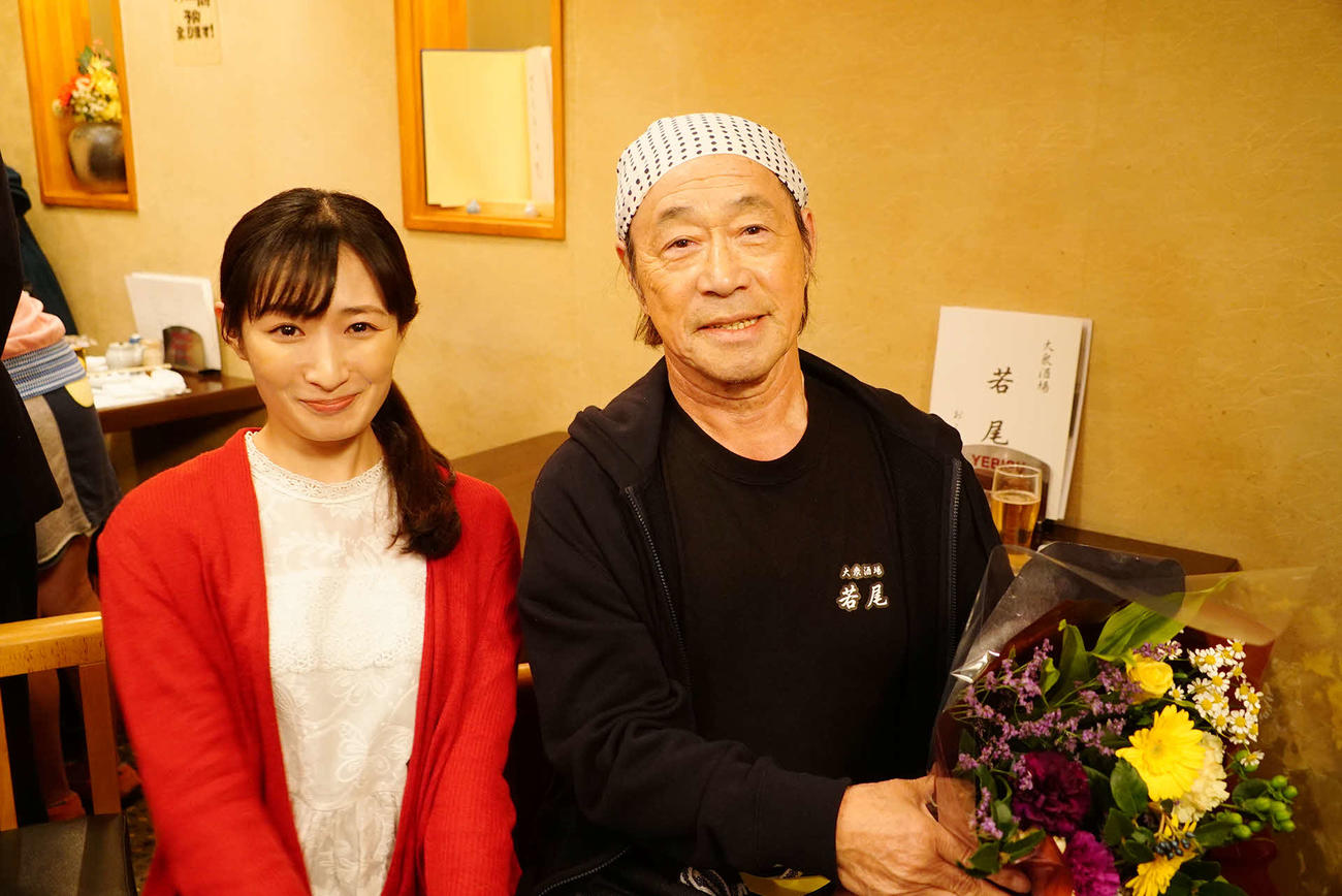 20年5月放送の「シーズン5」第6話で共演した武田梨奈と武田鉄矢
