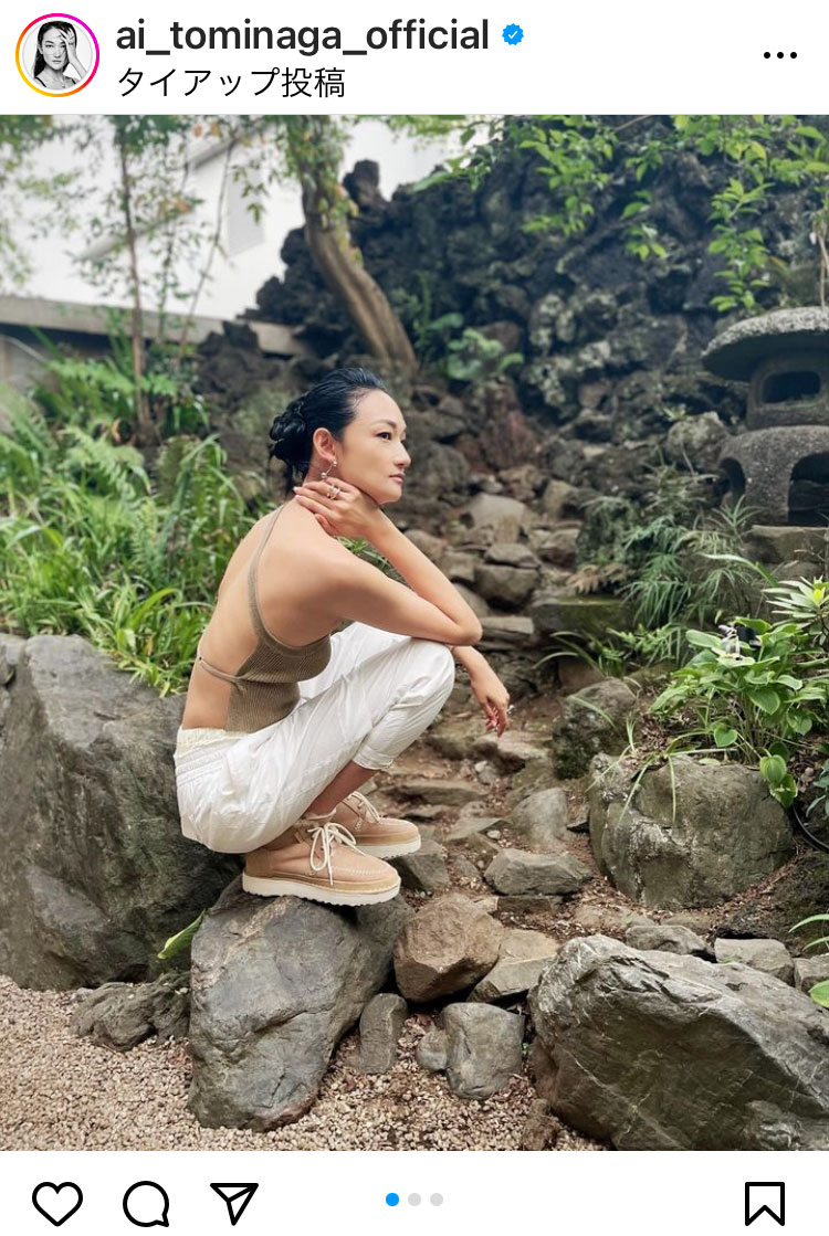 冨永愛のインスタグラムから