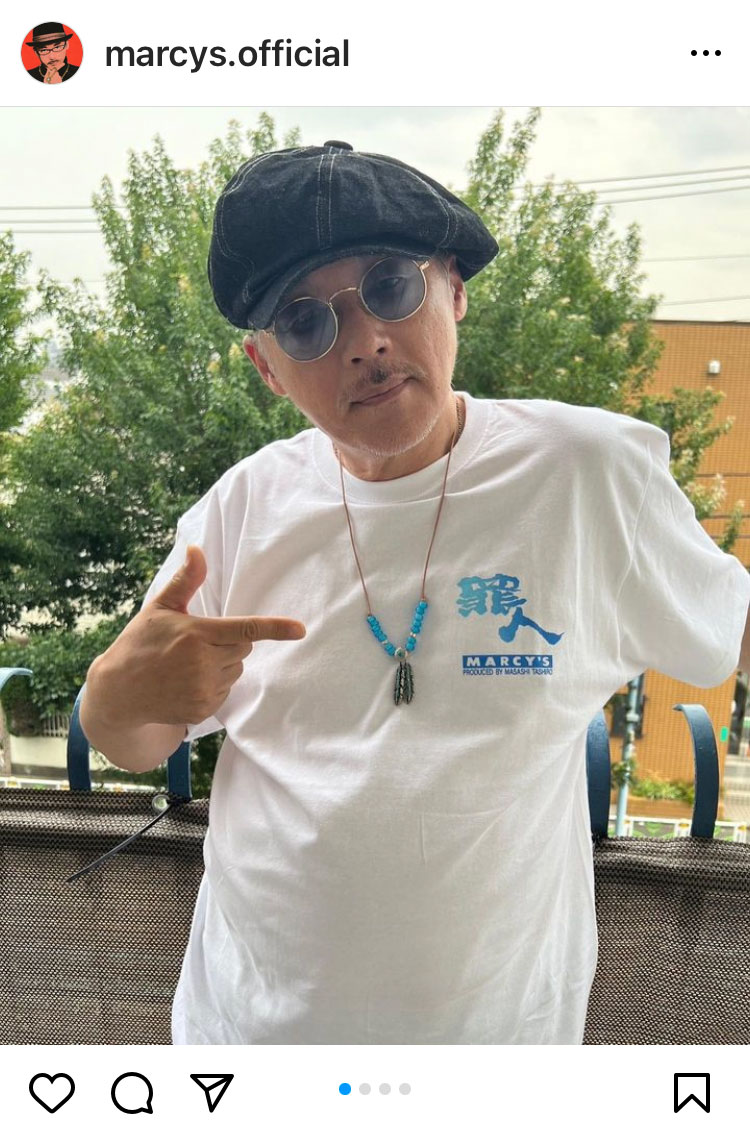 田代まさし氏のインスタグラムから