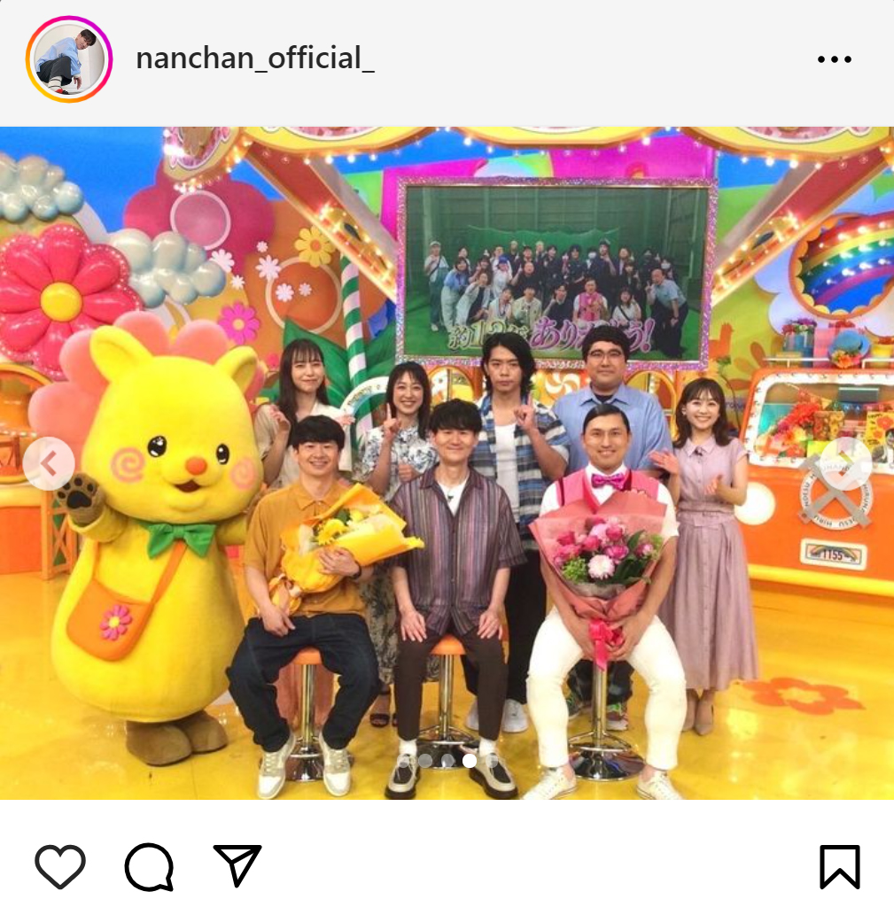 南原清隆のインスタグラムから