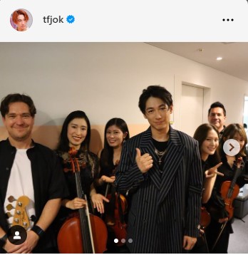 ディーン・フジオカのインスタグラムから
