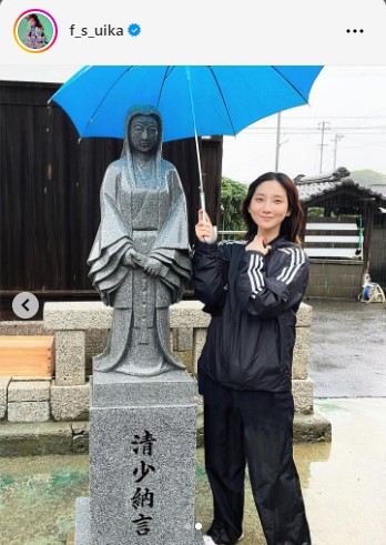 ファーストサマーウイカのインスタグラムから