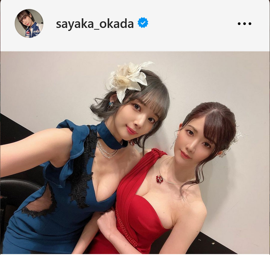 岡田紗佳のインスタグラムから