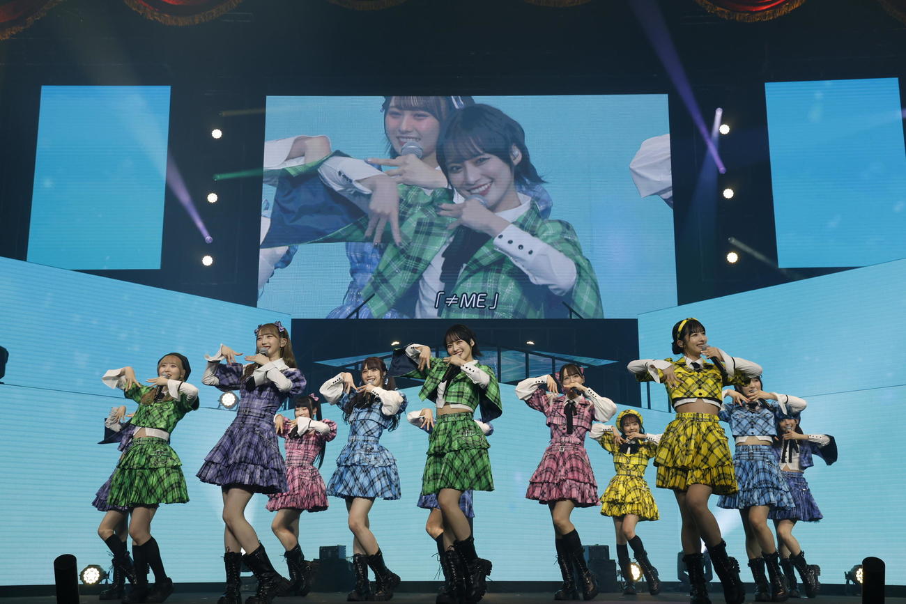 初の単独日本武道館公演を行った≠ME（C）YOANI