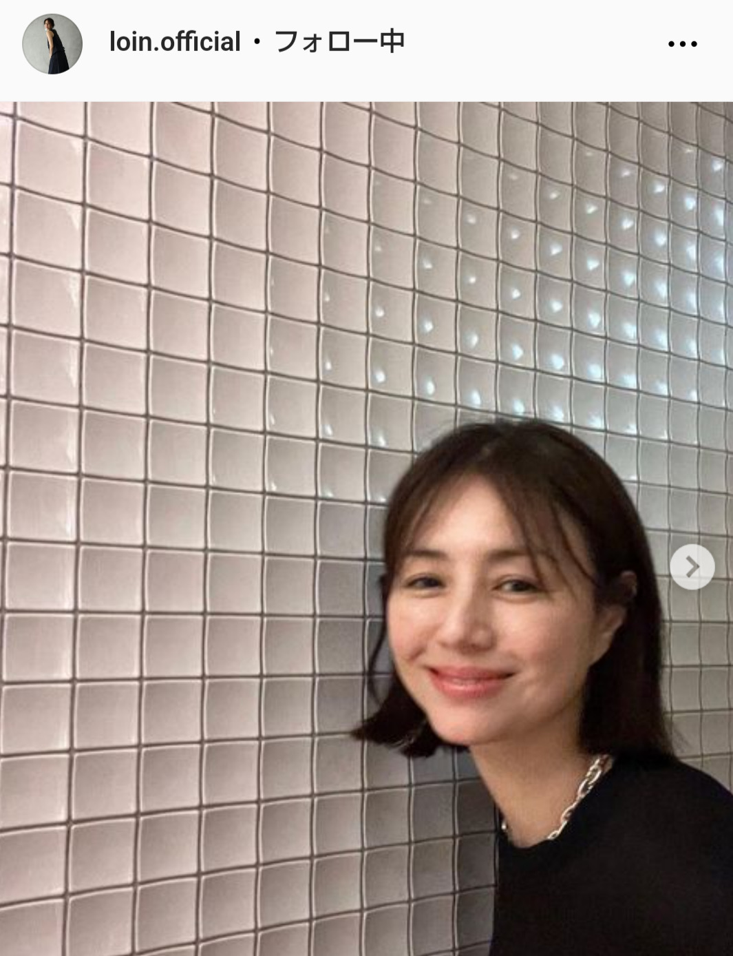 井川遥のインスタグラムから