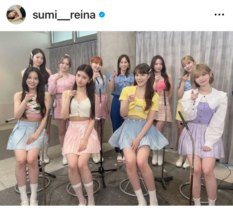 鷲見玲奈アナのインスタグラムから