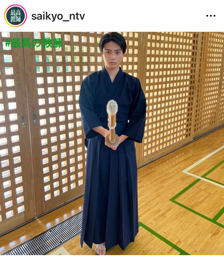 ドラマ「最高の教師」公式インスタグラムから