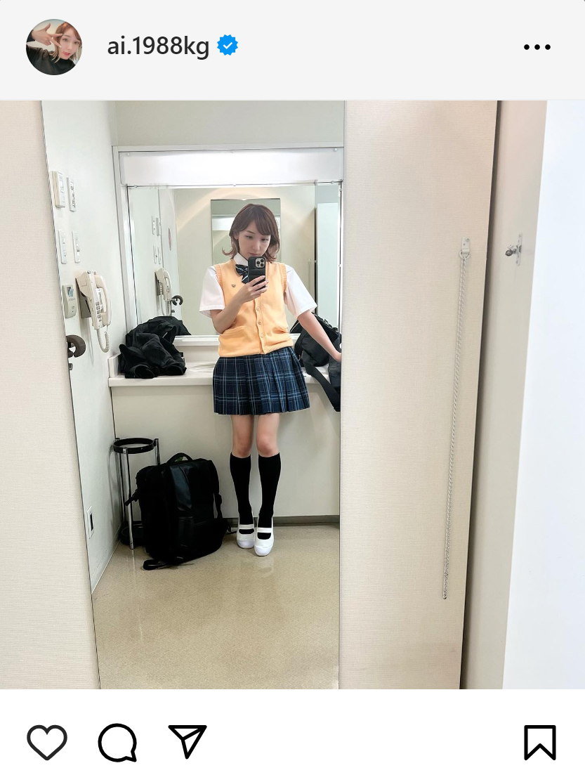 加護亜依のインスタグラムから