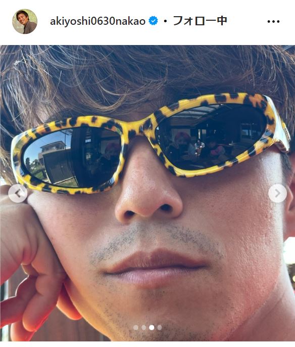中尾明慶のインスタグラムから