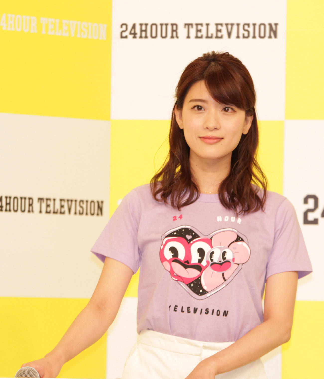 日本テレビ郡司恭子アナウンサー（2018年7月撮影）
