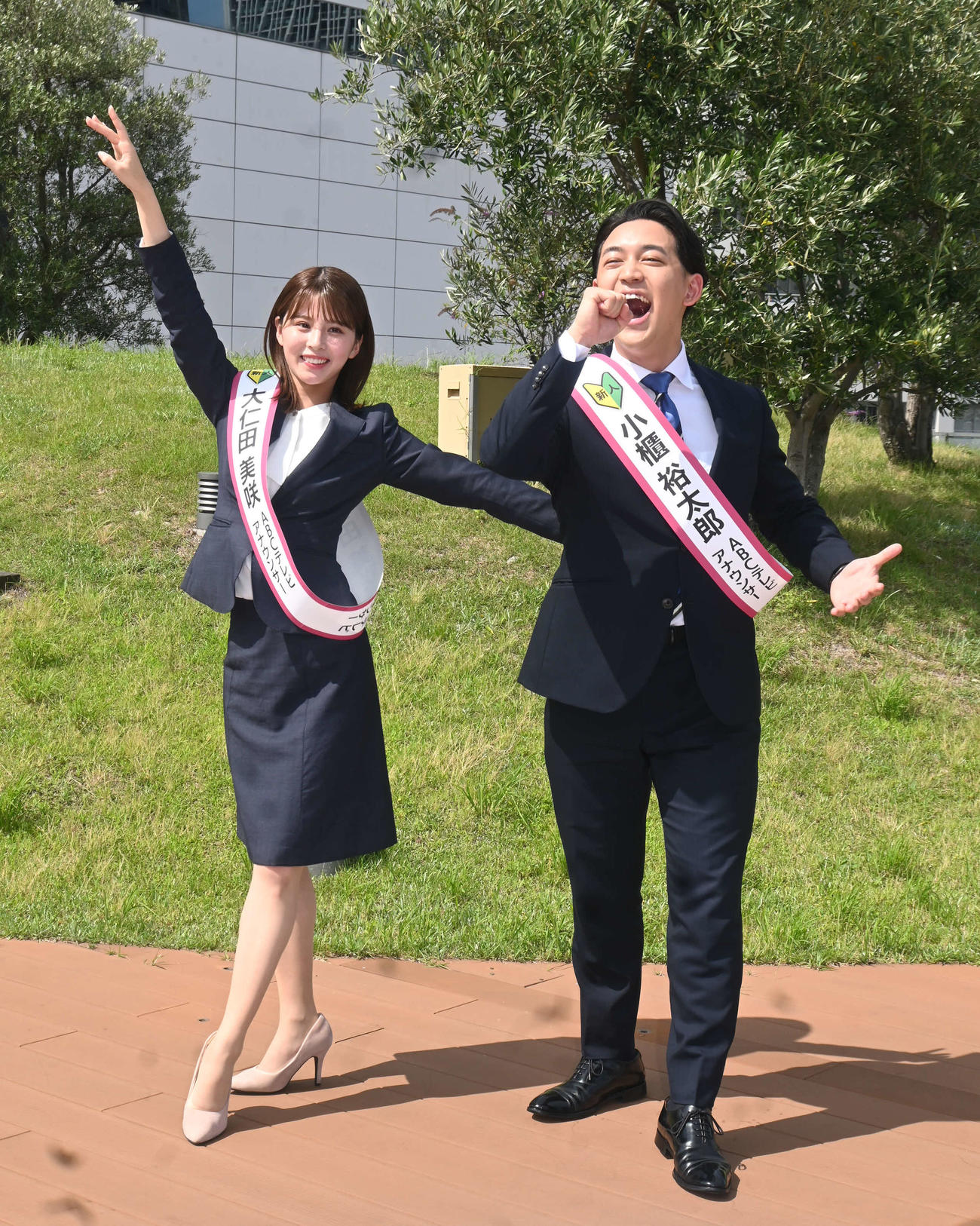 ABCテレビ新人アナ2人が5日に …