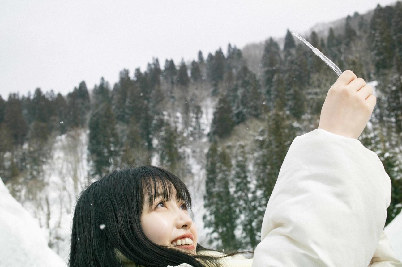 乃木坂46久保史緒里ファースト写真集「交差点」のパネル展展示カット　撮影／細居幸次郎