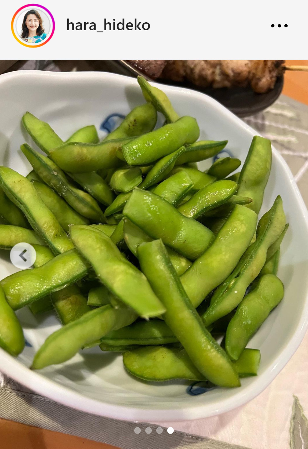 原日出子のインスタグラムから