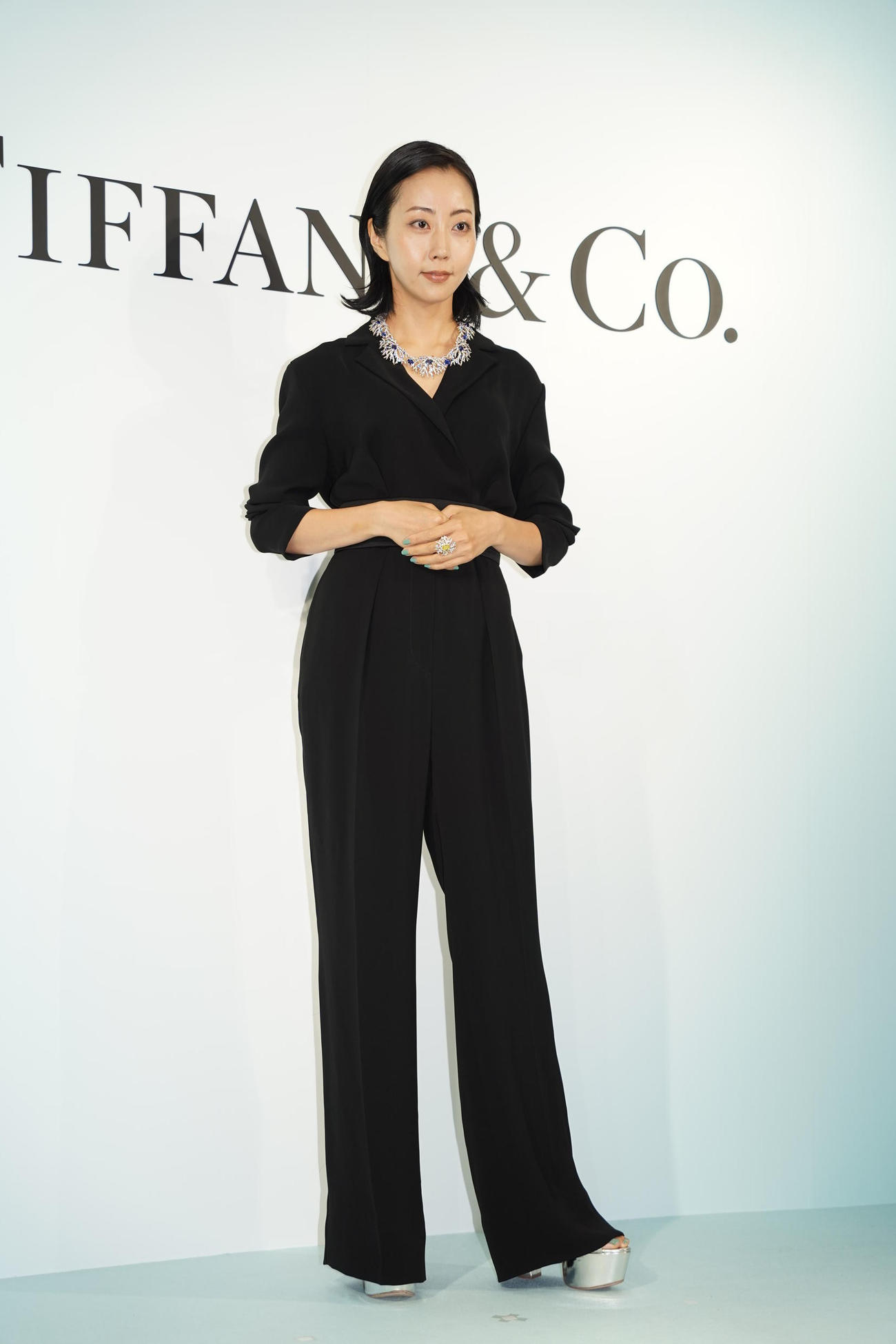 「ティファニー銀座本店　リニューアルオープニングセレモニー」に出席した木南晴夏（撮影・佐藤勝亮）