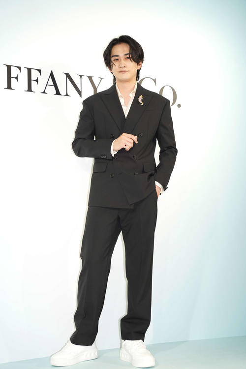 「ティファニー銀座本店　リニューアルオープニングセレモニー」に出席した町田啓太（撮影・佐藤勝亮）
