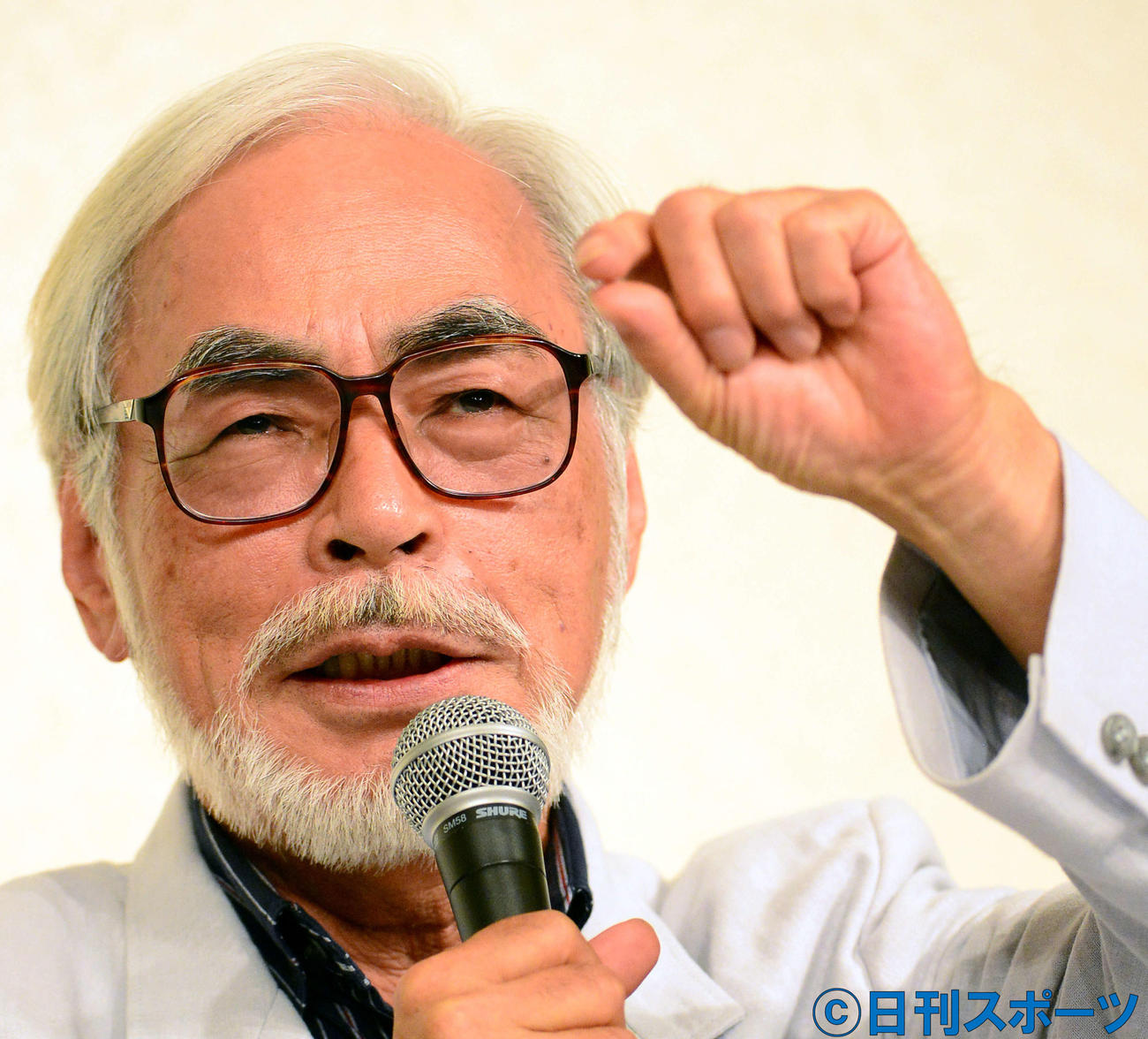 宮崎駿監督（2013年9月撮影）