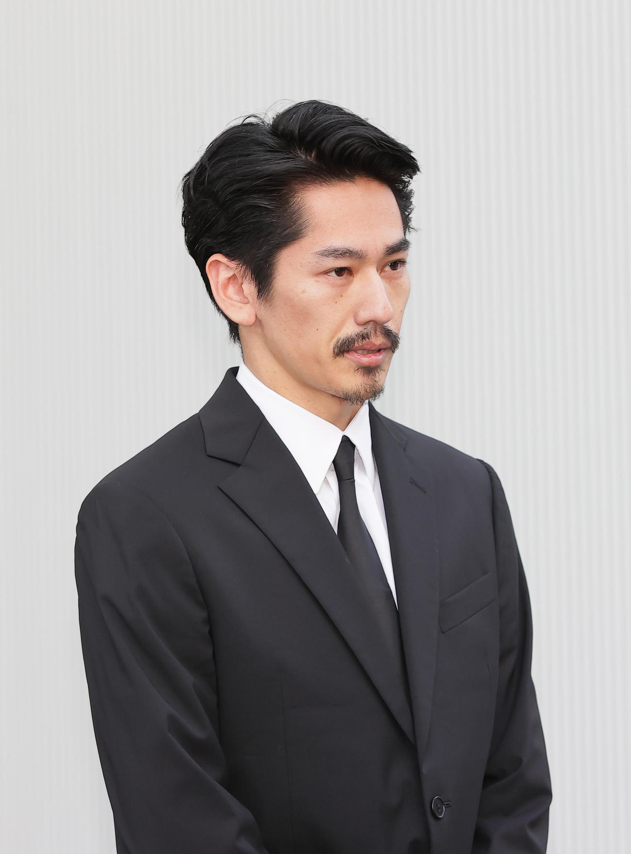 保釈された永山絢斗被告（撮影・足立雅史）