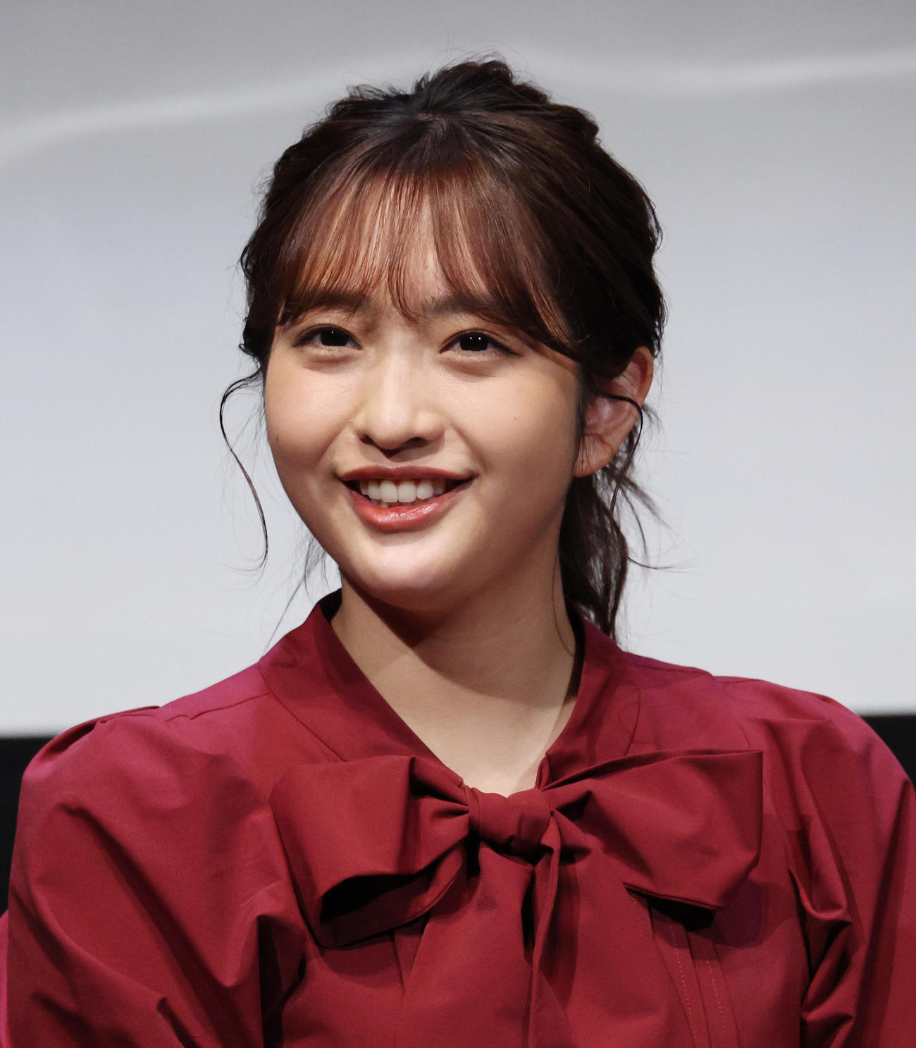 藤本万梨乃アナウンサー（2023年4月撮影）