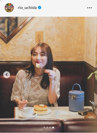 内田理央のインスタグラムから