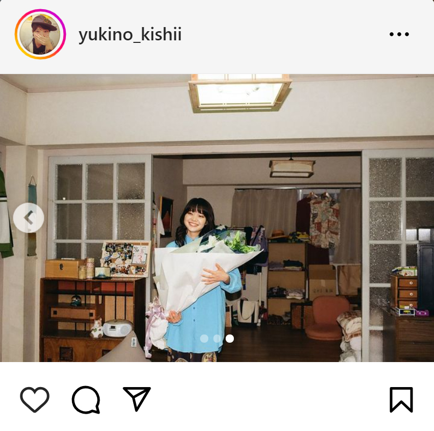 岸井ゆきののインスタグラムから