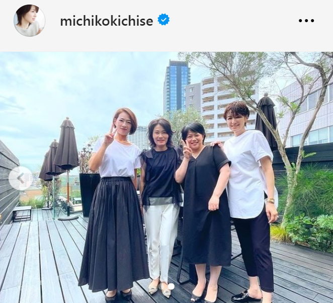 吉瀬美智子のインスタグラムから