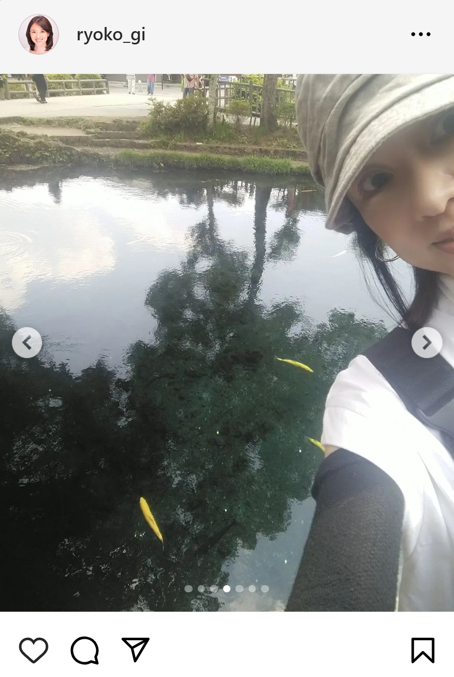 魏涼子のインスタグラムから