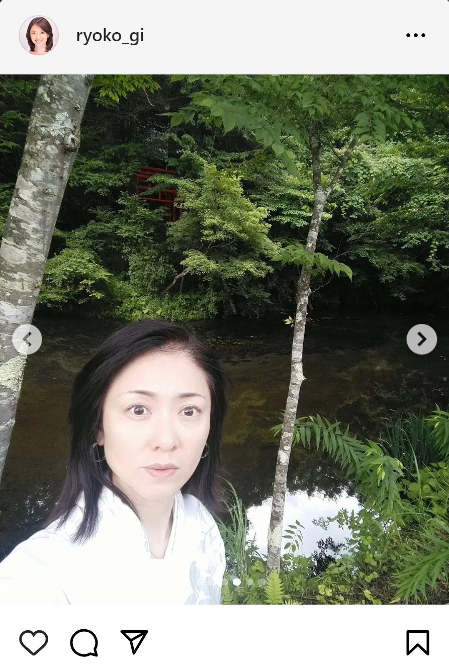 魏涼子のインスタグラムから