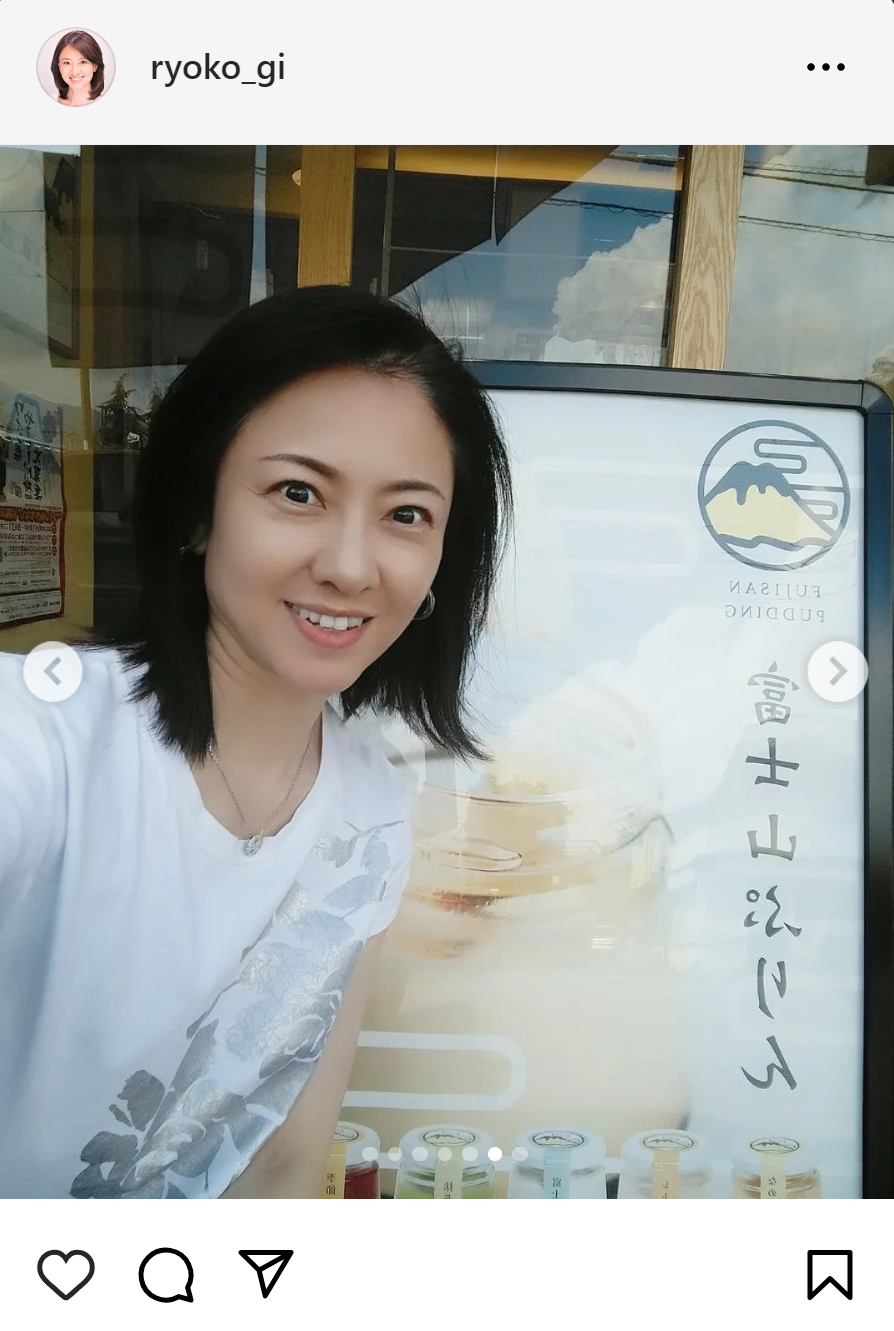 魏涼子のインスタグラムから