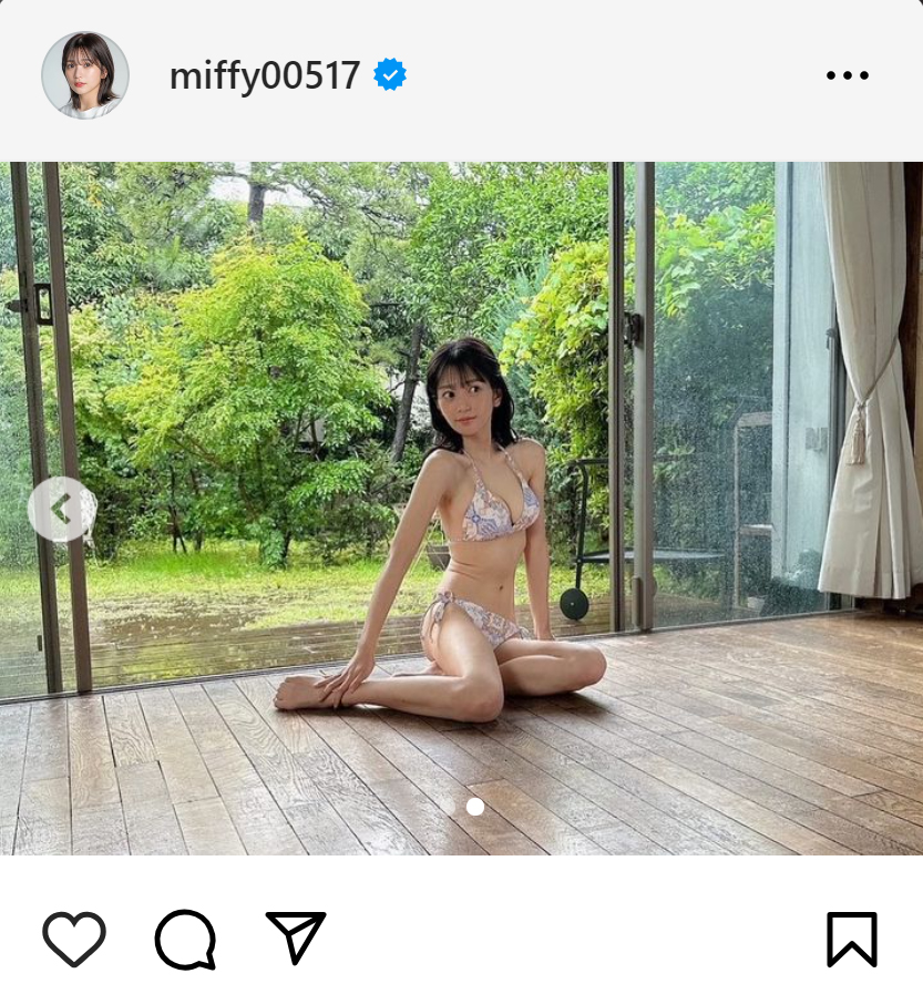 長月翠のインスタグラムから
