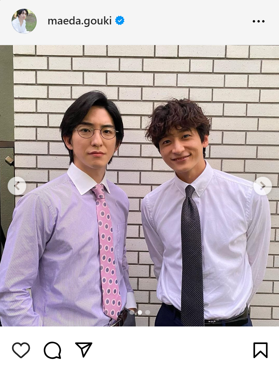 前田公輝のインスタグラムから