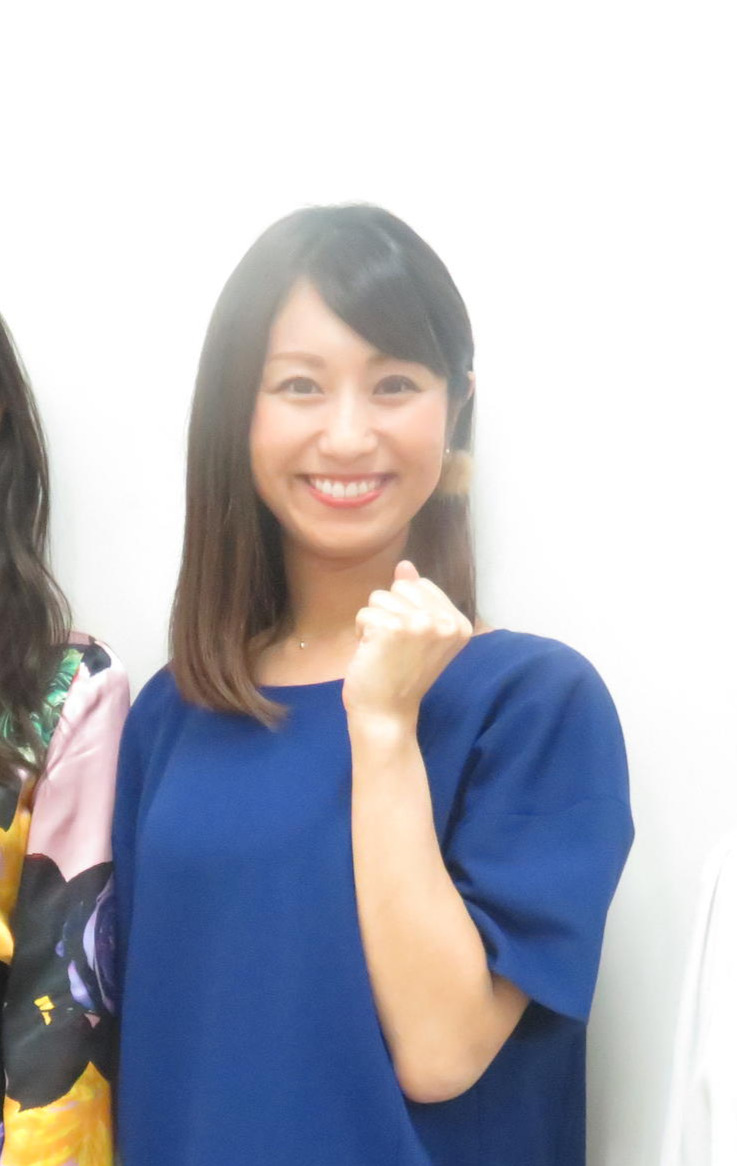 気象予報士の酒井千佳（2018年9月撮影）