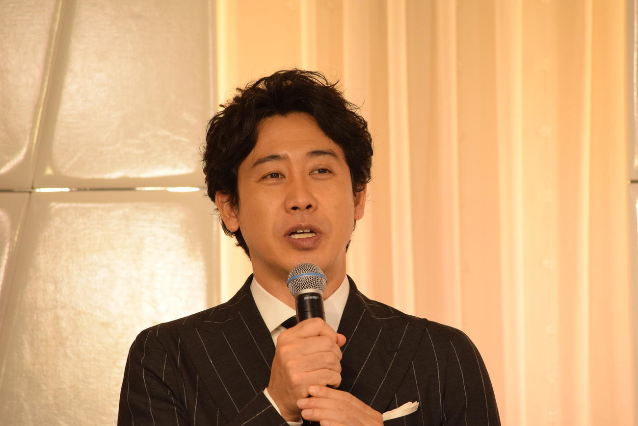 映画への意気込みを語った大泉洋（撮影・阪口孝志）