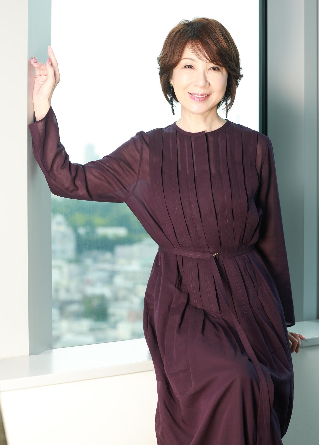 「ニューアルバム」について語る伊藤蘭（撮影・中島郁夫）
