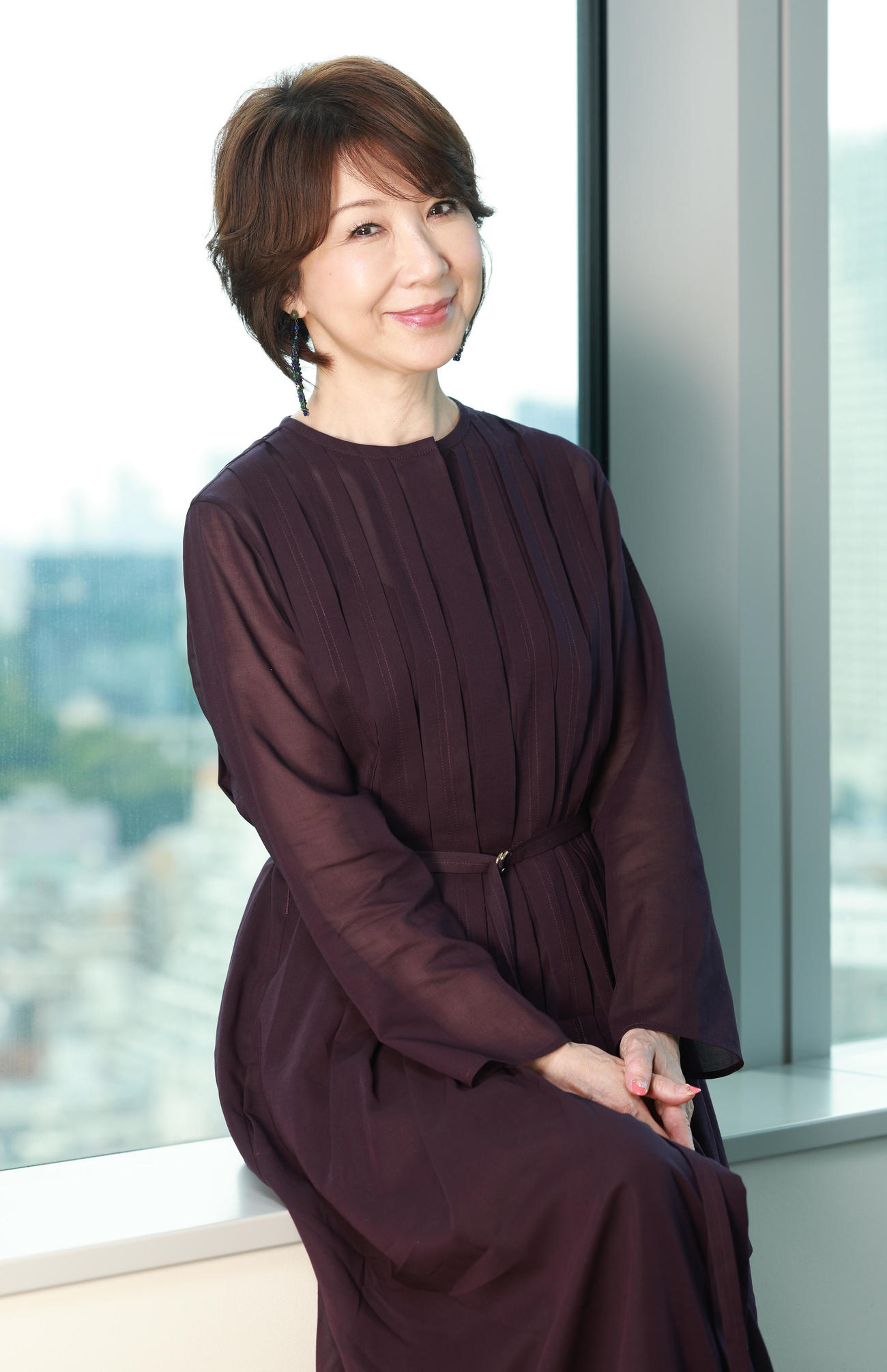 「ニューアルバム」について語る伊藤蘭（撮影・中島郁夫）