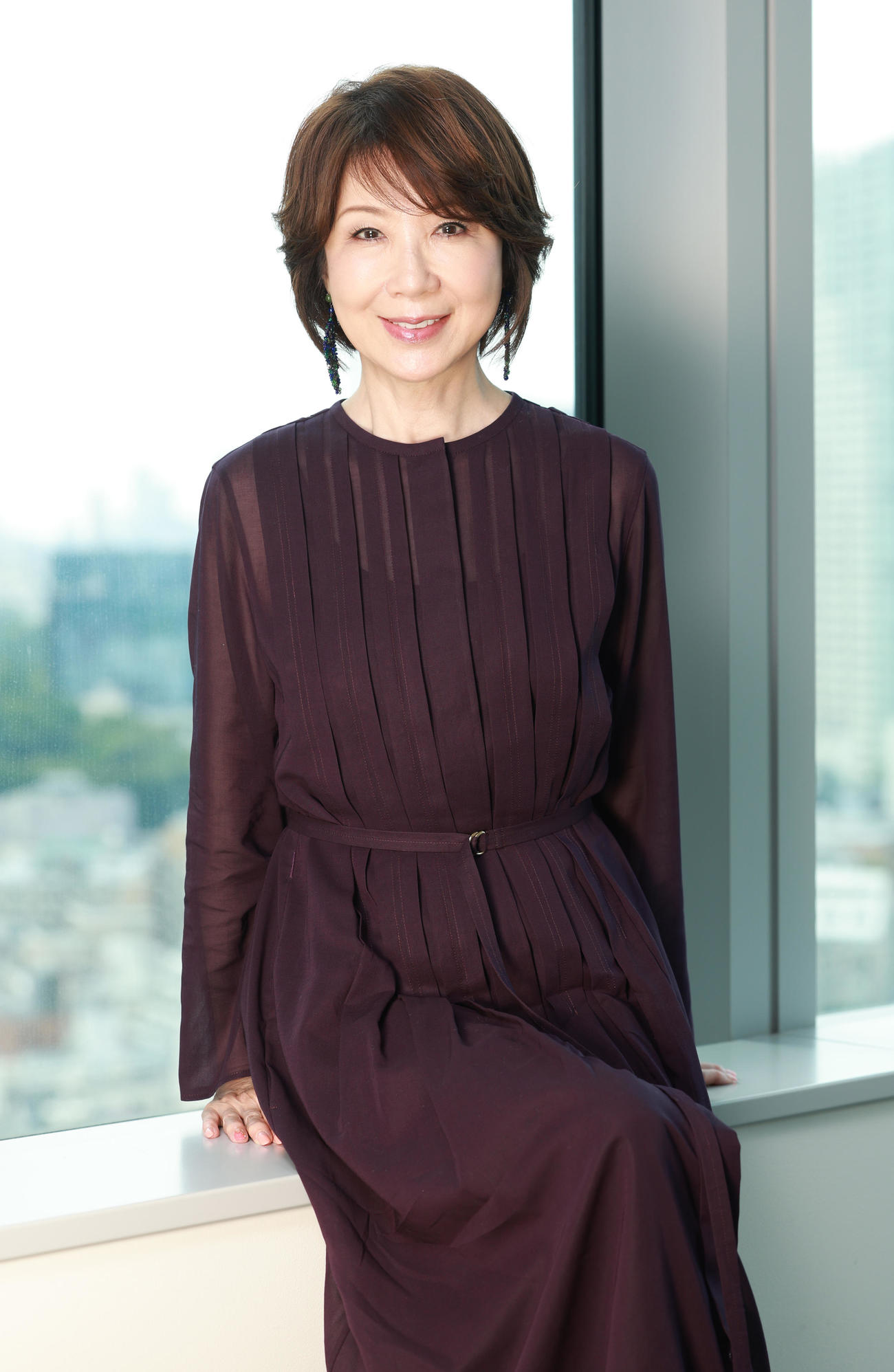 「ニューアルバム」について語る伊藤蘭（撮影・中島郁夫）