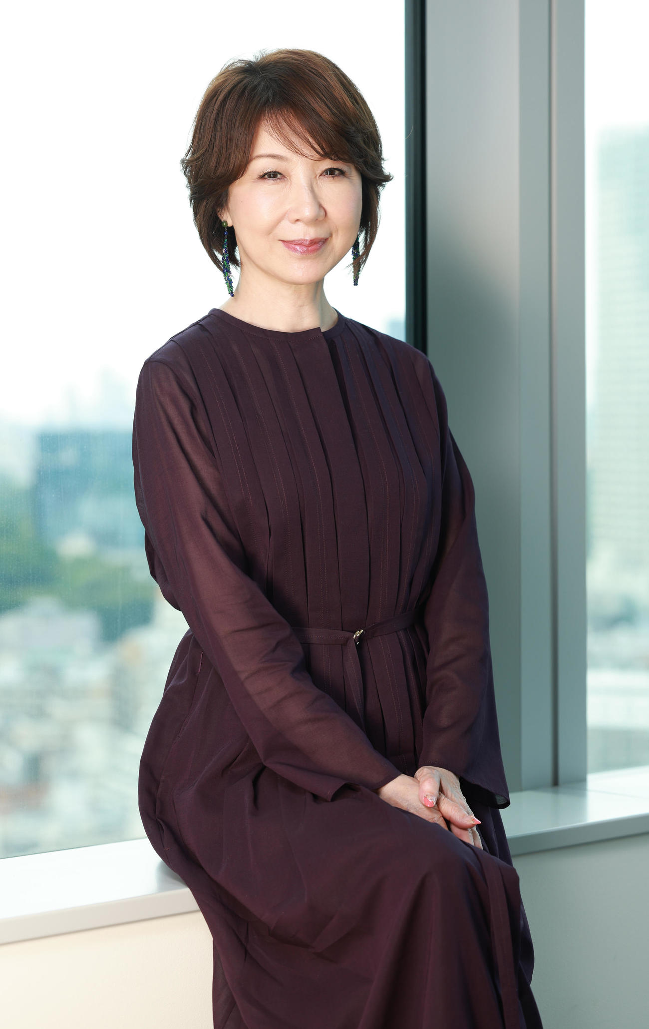 「ニューアルバム」について語る伊藤蘭（撮影・中島郁夫）