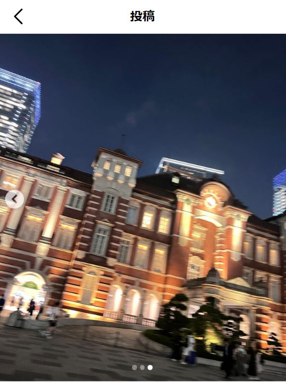 山本里菜アナのインスタグラムから