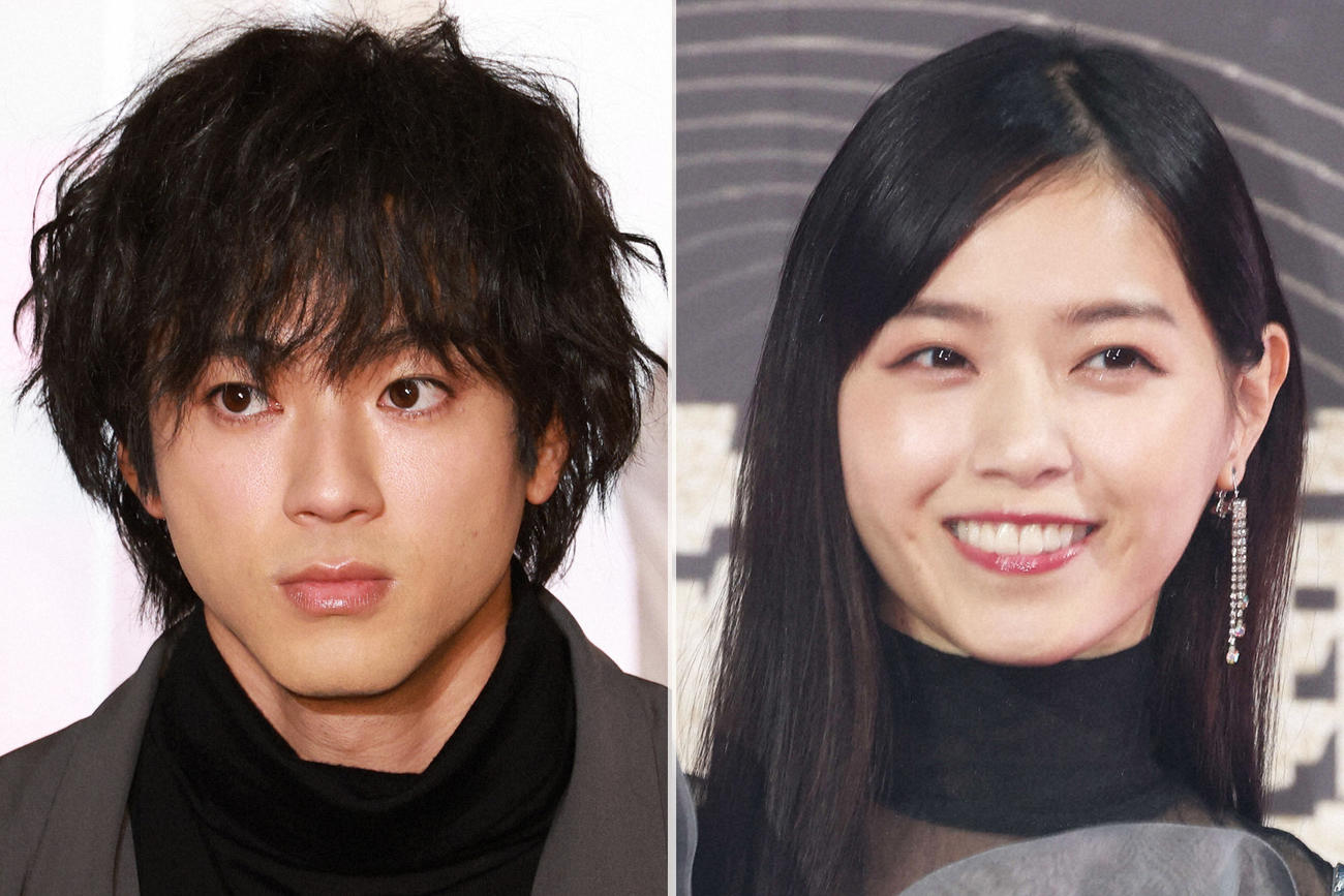 山田裕貴（左）と西野七瀬