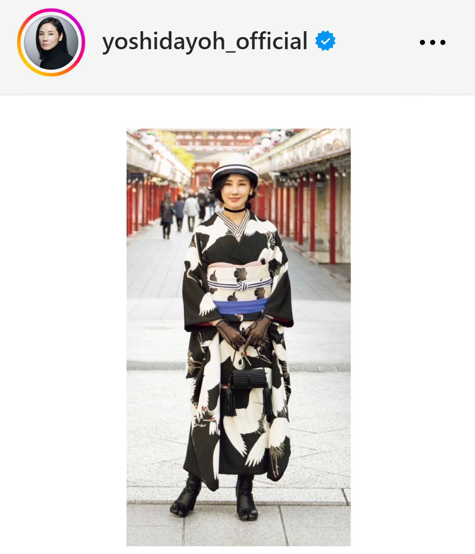 吉田羊のインスタグラムから